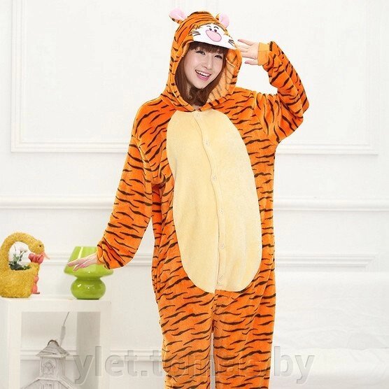 Пижама Кигуруми Тигр (рост 150-159 см) от компании Интернет-магазин Ylet - фото 1