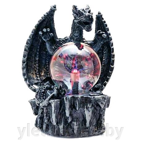 Плазма-шар черный дракон от компании Интернет-магазин Ylet - фото 1
