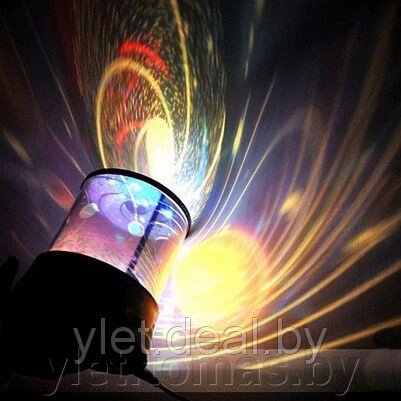 Проектор звездного неба Планеты фиолетовый от компании Интернет-магазин Ylet - фото 1