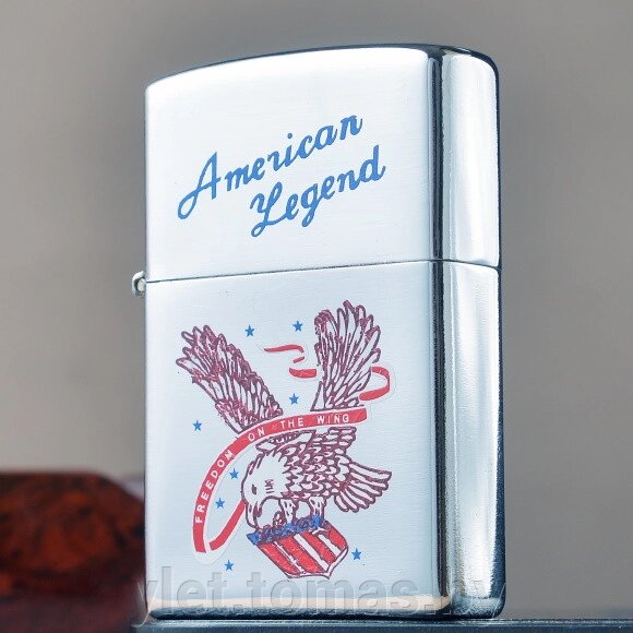 Зажигалка бензиновая American Legend от компании Интернет-магазин Ylet - фото 1