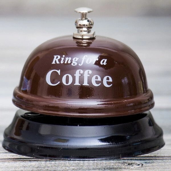 Звонок настольный Ring for a Coffe от компании Интернет-магазин Ylet - фото 1