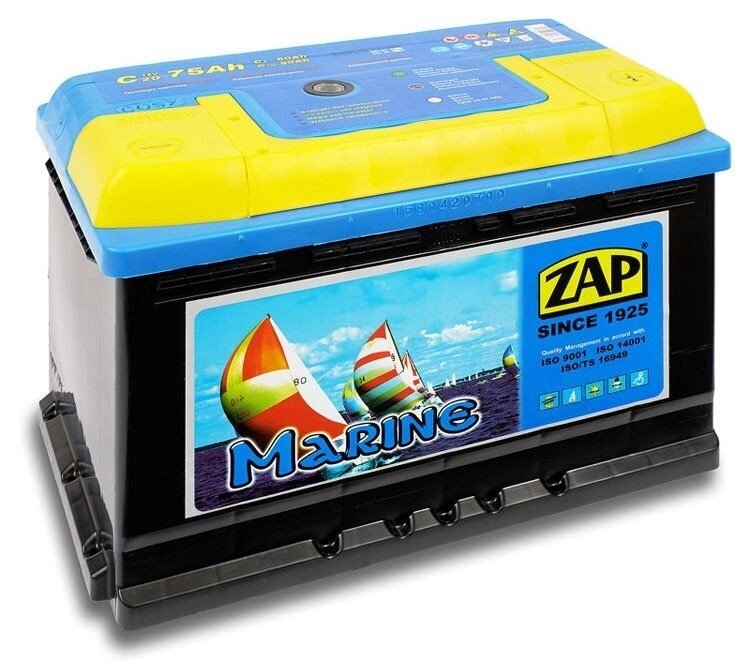 Аккумулятор лодочный тяговый ZAP Marine 100Ah ##от компании## Интернет-магазин «Vlodke» - ##фото## 1