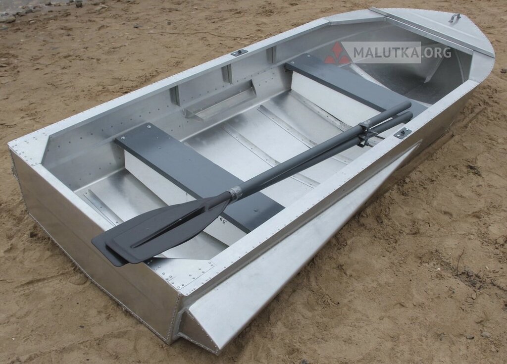 Алюминиевая лодка Малютка-Н 2.9 м, с булями от компании Интернет-магазин «Vlodke» - фото 1