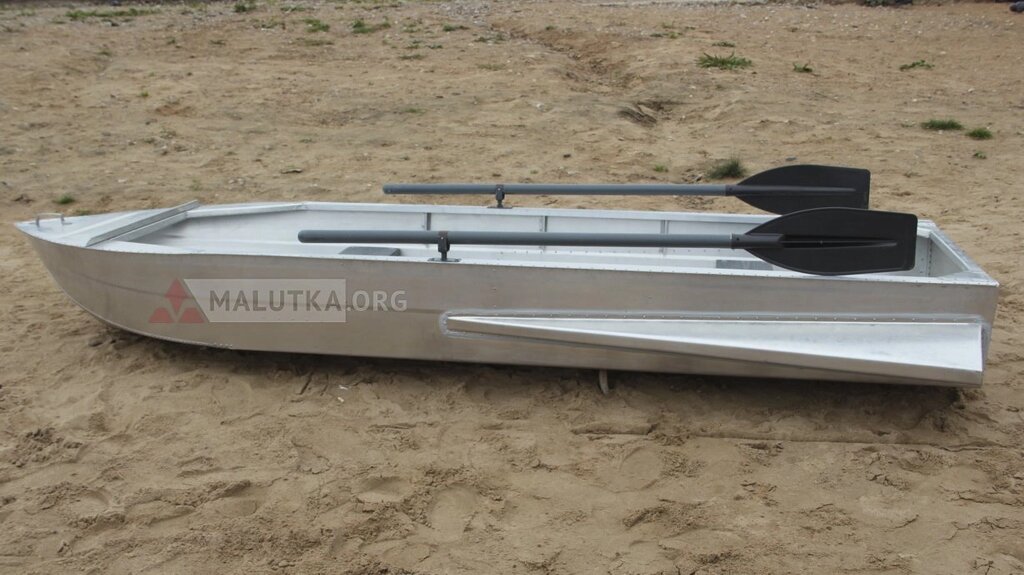 Алюминиевая лодка Малютка-Н 3.1 м, с булями от компании Интернет-магазин «Vlodke» - фото 1