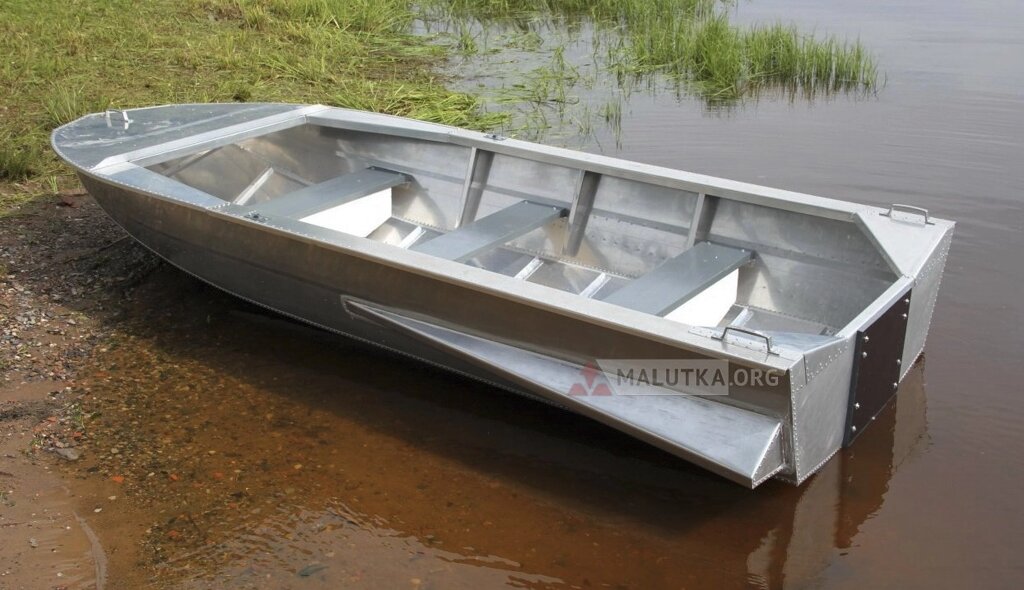 Алюминиевая лодка Мста-Н 3.5 м, с булями от компании Интернет-магазин «Vlodke» - фото 1