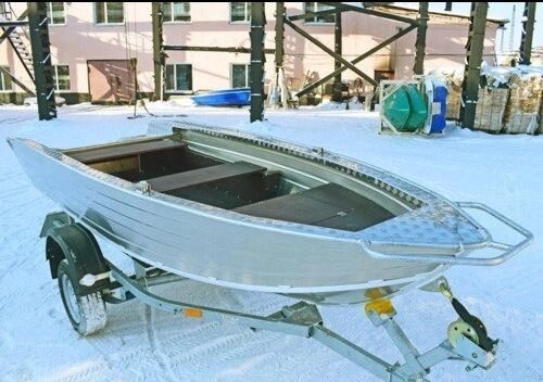Алюминиевая лодка Wyatboat-390P ##от компании## Интернет-магазин «Vlodke» - ##фото## 1