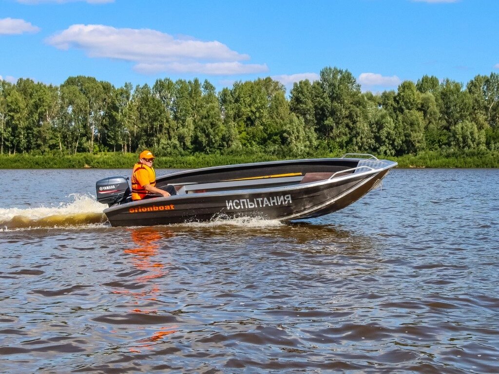 Алюминиевая моторно-гребная лодка ORIONBOAT 43М ##от компании## Интернет-магазин «Vlodke» - ##фото## 1