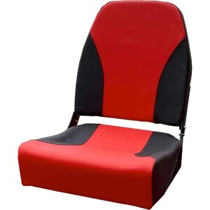 Кресло складное, красно-черный