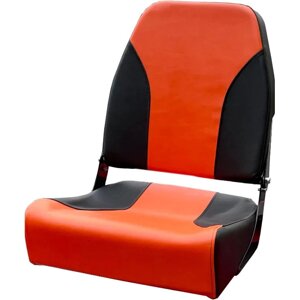 Кресло складное, оранжево-черный