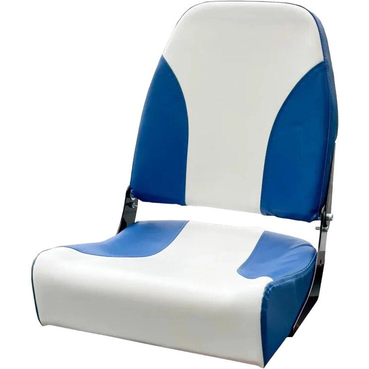 Кресло складное, сине-белый от компании Интернет-магазин «Vlodke» - фото 1
