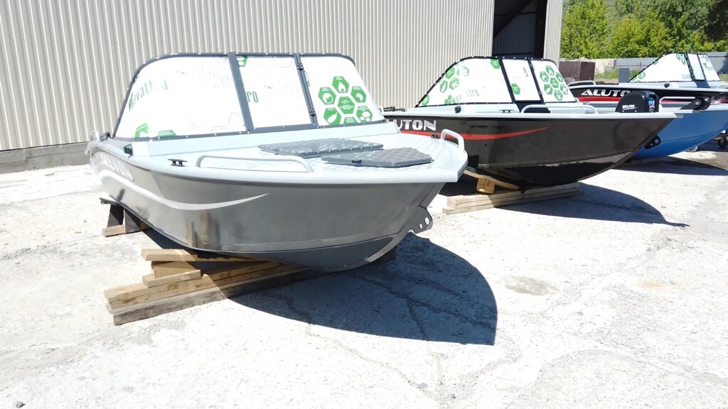 Лодка алюминиевая Aluton 390К от компании Интернет-магазин «Vlodke» - фото 1