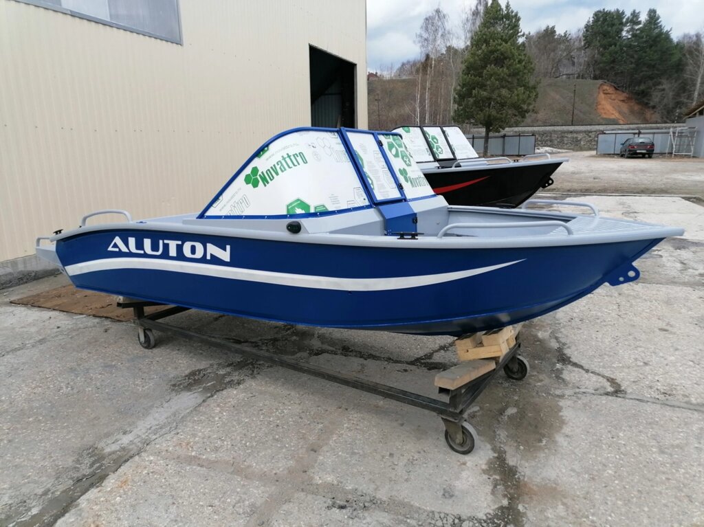 Лодка алюминиевая Aluton 430 DC от компании Интернет-магазин «Vlodke» - фото 1