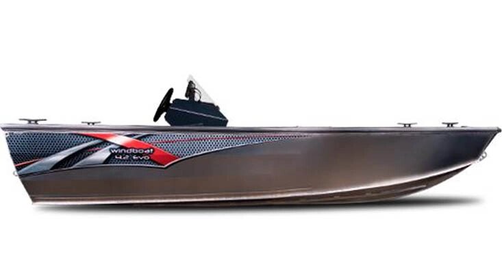 Лодка алюминиевая Windboat 4.2 C Evo от компании Интернет-магазин «Vlodke» - фото 1