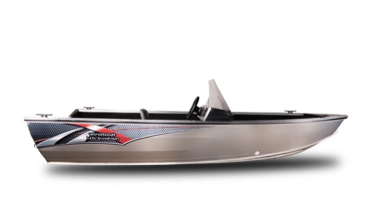 Лодка алюминиевая Windboat 4.5 C EvoFish от компании Интернет-магазин «Vlodke» - фото 1