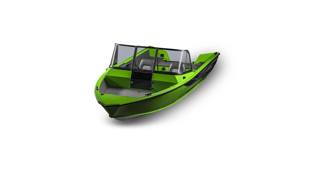 Лодка алюминиевая Windboat 4.5 DC EvoFish от компании Интернет-магазин «Vlodke» - фото 1