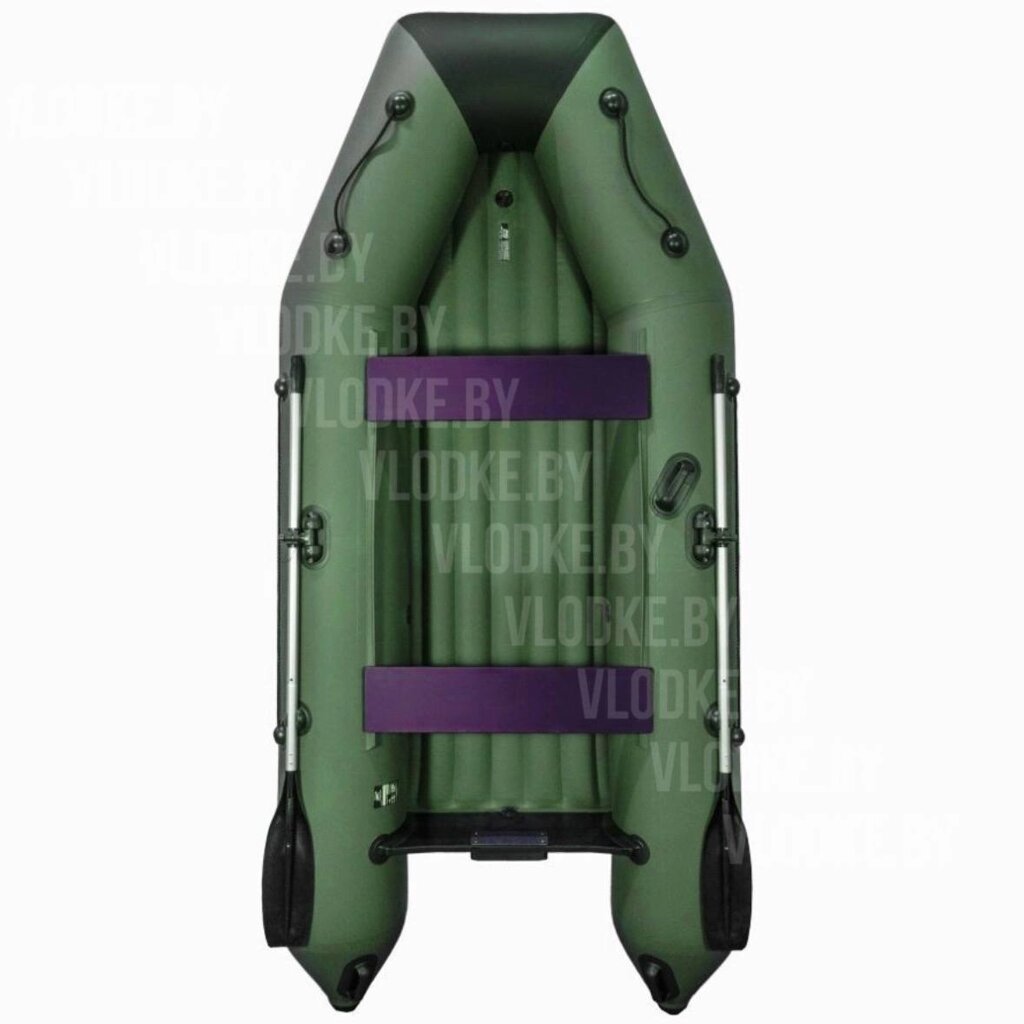 Лодка Барс 3200НДНД зелёный/черный от компании Интернет-магазин «Vlodke» - фото 1