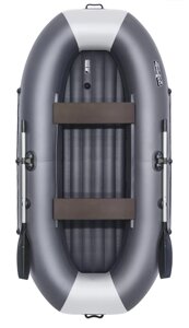 Лодка надувная ПВХ Таймень LX 290 НД графит/светло- серый