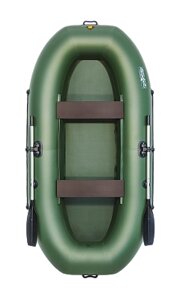 Лодка надувная ПВХ Таймень LX 290 зелёный