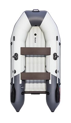 Лодка надувная ПВХ Таймень NX 2800 НДНД "Комби" светло-серый/графит от компании Интернет-магазин «Vlodke» - фото 1