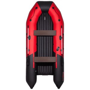 Лодка надувная ПВХ Таймень NX 3200 НДНД "Комби" красный/чёрный