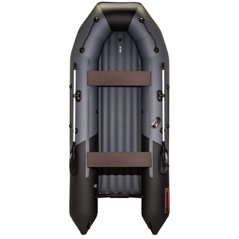 Лодка надувная ПВХ Таймень NX 3800 НДНД PRO Графит/черный от компании Интернет-магазин «Vlodke» - фото 1