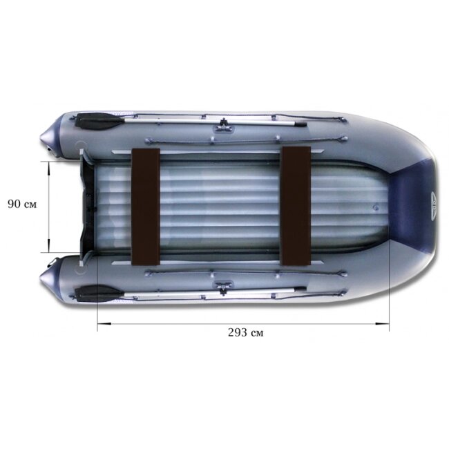 Лодка ПВХ Флагман 400 U от компании Интернет-магазин «Vlodke» - фото 1