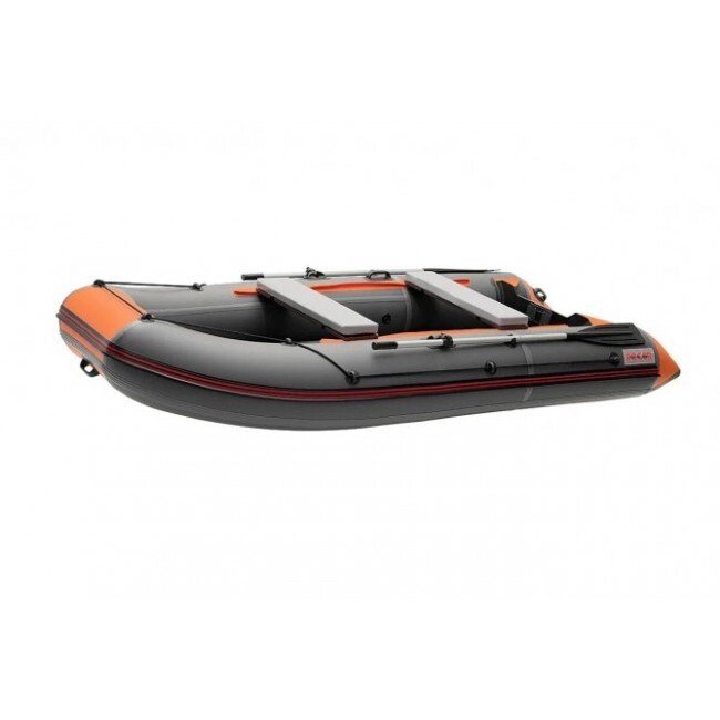 Лодка ПВХ Roger ЗЕФИР LT 3100 НДНД Темно-серый с оранжевым от компании Интернет-магазин «Vlodke» - фото 1