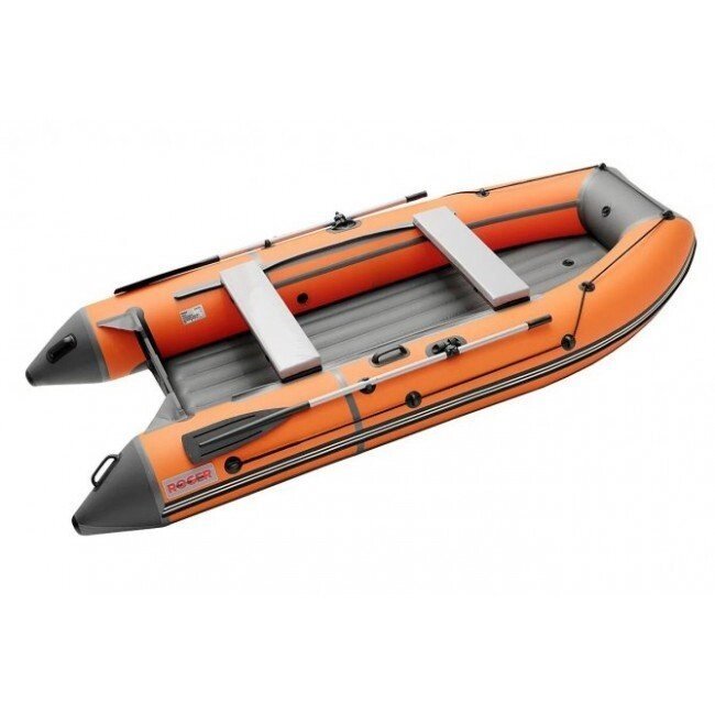 Лодка ПВХ Roger ЗЕФИР LT 3300 НДНД Оранжевый с темно-серым от компании Интернет-магазин «Vlodke» - фото 1