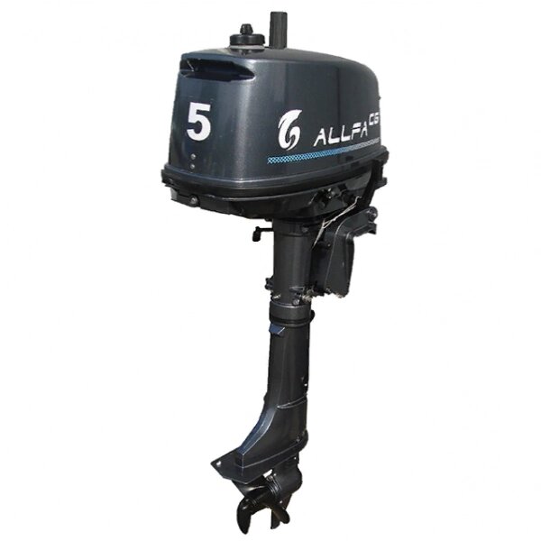 Лодочный мотор Allfa T5 от компании Интернет-магазин «Vlodke» - фото 1