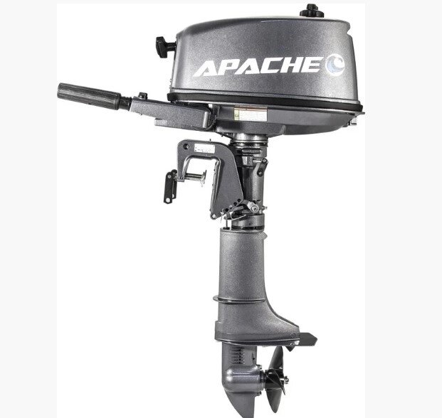 Лодочный мотор APACHE T5 BS (2-х тактный) от компании Интернет-магазин «Vlodke» - фото 1
