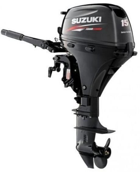 Лодочный мотор Suzuki DF 15 AS от компании Интернет-магазин «Vlodke» - фото 1