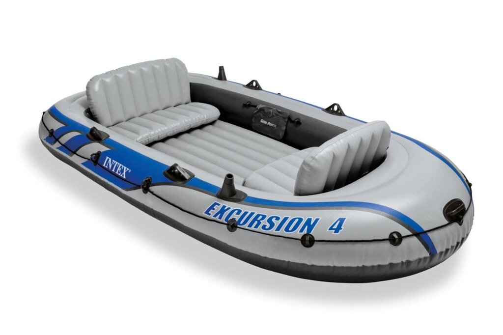 Надувная лодка  Excursion 4 Intex 68324NP 315х165x43 см от компании Интернет-магазин «Vlodke» - фото 1