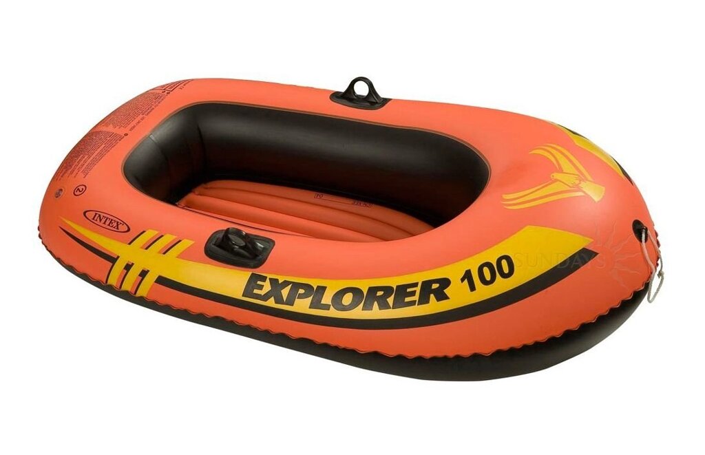 Надувная лодка Explorer 100 Intex (Интекс) 58329NP 147х84х36 см от компании Интернет-магазин «Vlodke» - фото 1