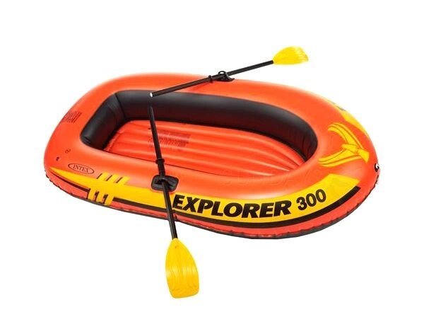Надувная лодка  Explorer 300 Intex (Интекс) 58332NP  117х211х41 см от компании Интернет-магазин «Vlodke» - фото 1