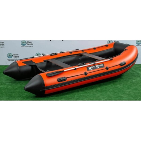 Надувная лодка ПВХ RiverBoats RB-410 (алюминиевый пол) от компании Интернет-магазин «Vlodke» - фото 1