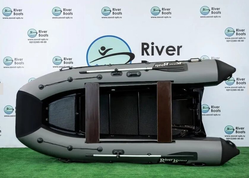 Надувная лодка РИБ RiverBoats RB — 380 (Встроенный рундук) от компании Интернет-магазин «Vlodke» - фото 1