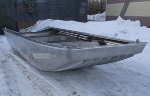 Алюминиевая лодка Мста-Н 3.7 м, серия "Джонбот"