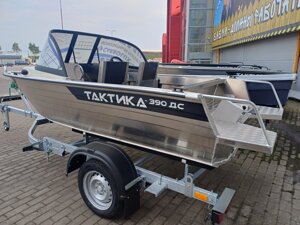 Алюминиевая лодка Тактика-390 DC Комфорт