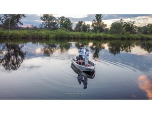 Алюминиевая моторно-гребная лодка Orionboat 36 R + Parsun T9.8BMS