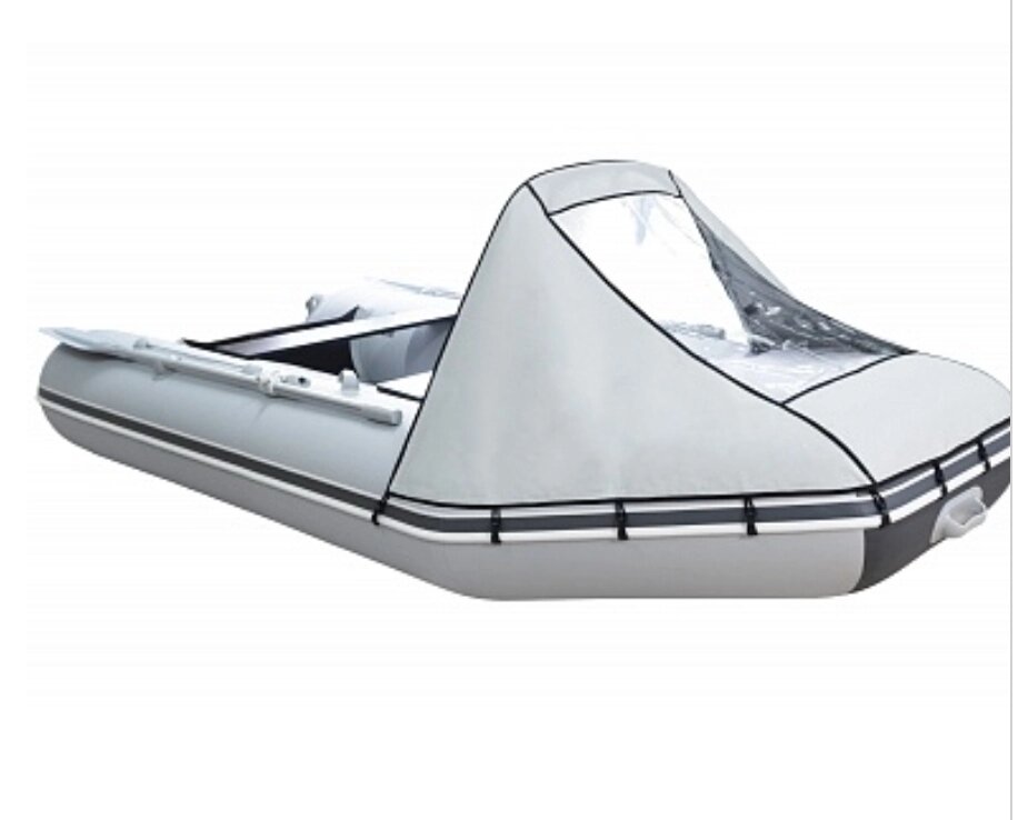 Тент носовой с окном для лодок Аква 3200, 3400, 3600 от компании Интернет-магазин «Vlodke» - фото 1