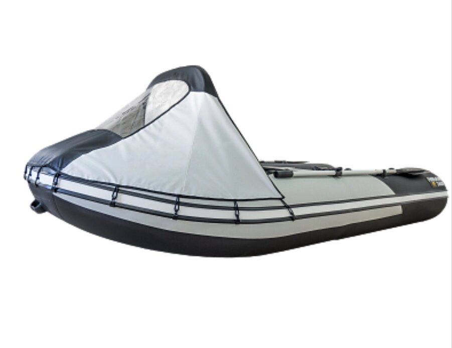 Тент носовой с окном для лодок Ривьера Компакт 3200, 3400, 3600 от компании Интернет-магазин «Vlodke» - фото 1