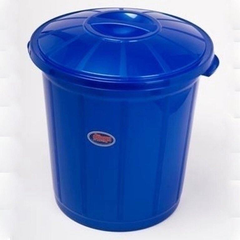 Бак для мусора Ар-Пласт 25 л. синий от компании «Kdomy. by» интернет-магазин товаров для дома - фото 1