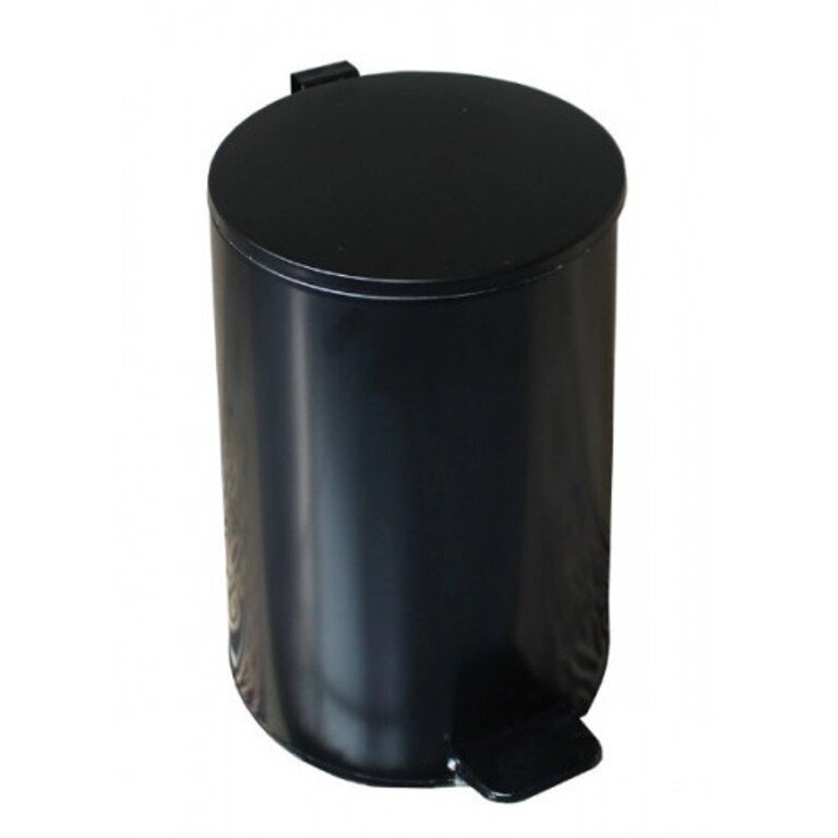 Бак для мусора с педалью черный 50 л. от компании «Kdomy. by» интернет-магазин товаров для дома - фото 1