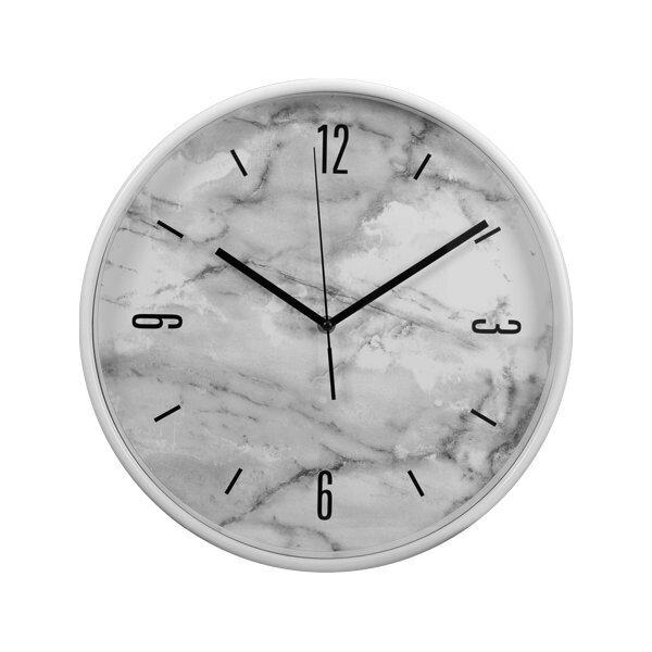 Часы настенные Мрамор белый от компании «Kdomy. by» интернет-магазин товаров для дома - фото 1