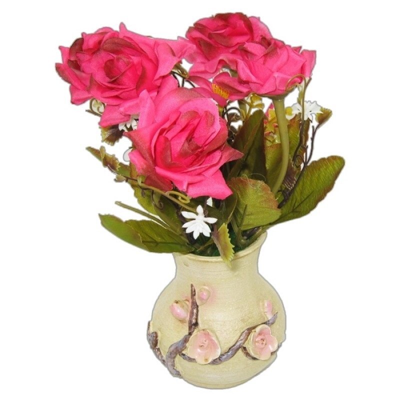 Декоративные искусственные цветы Roses от компании «Kdomy. by» интернет-магазин товаров для дома - фото 1