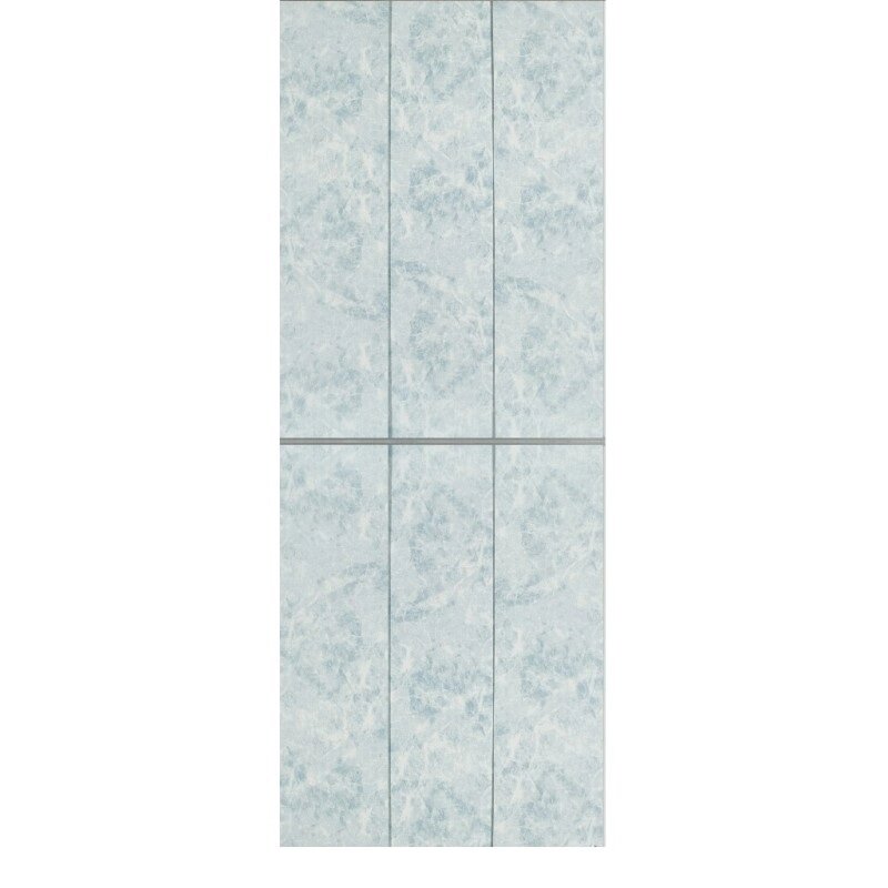 Экран-дверка для туалета 200 х 73 см. Мрамор голубой от компании «Kdomy. by» интернет-магазин товаров для дома - фото 1