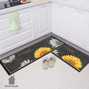 Комплект ковриков на кухню Sun Flower 50х80 и 50х150 см.