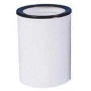 Корзина для мусора K250 низкая белая 33х25 см. от компании «Kdomy. by» интернет-магазин товаров для дома - фото 1