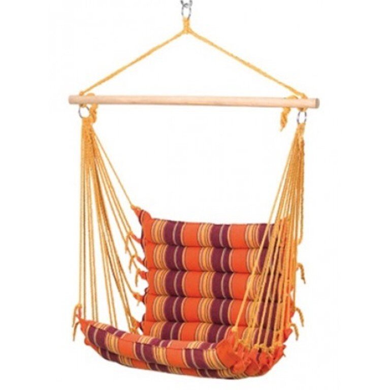 Кресло-гамак 100 x 60 см. оранжевое от компании «Kdomy. by» интернет-магазин товаров для дома - фото 1