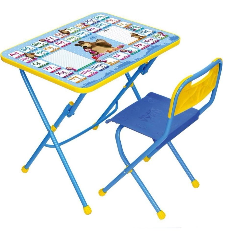 Набор детской мебели Азбука голубой КПУ1/2 от компании «Kdomy. by» интернет-магазин товаров для дома - фото 1